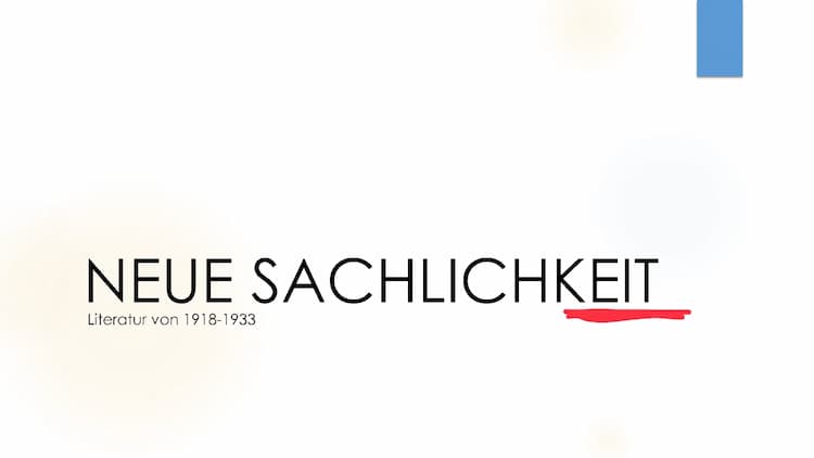 Know Neue Sachlichkeit thumbnail