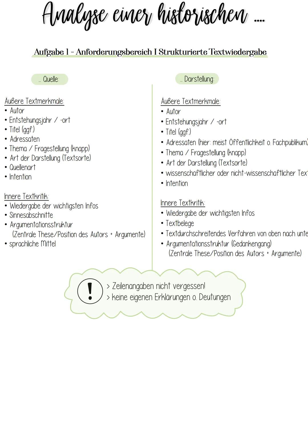 ●
●
Äußere Textmerkmale:
Autor
●
Analyse einer historischen.....
●
Aufgabe 1 - Anforderungsbereich I Strukturierte Textwiedergabe
●
Quelle:

