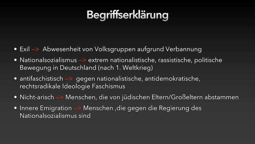 MAY Literaturepoche
Exilliteratur (1933-1945)
Literaturhandbuch.de
Khadija Bendjaouahdou, Diellza Rufati, Eunice Gadzedzo
Deutsch Q1 GK Wage
