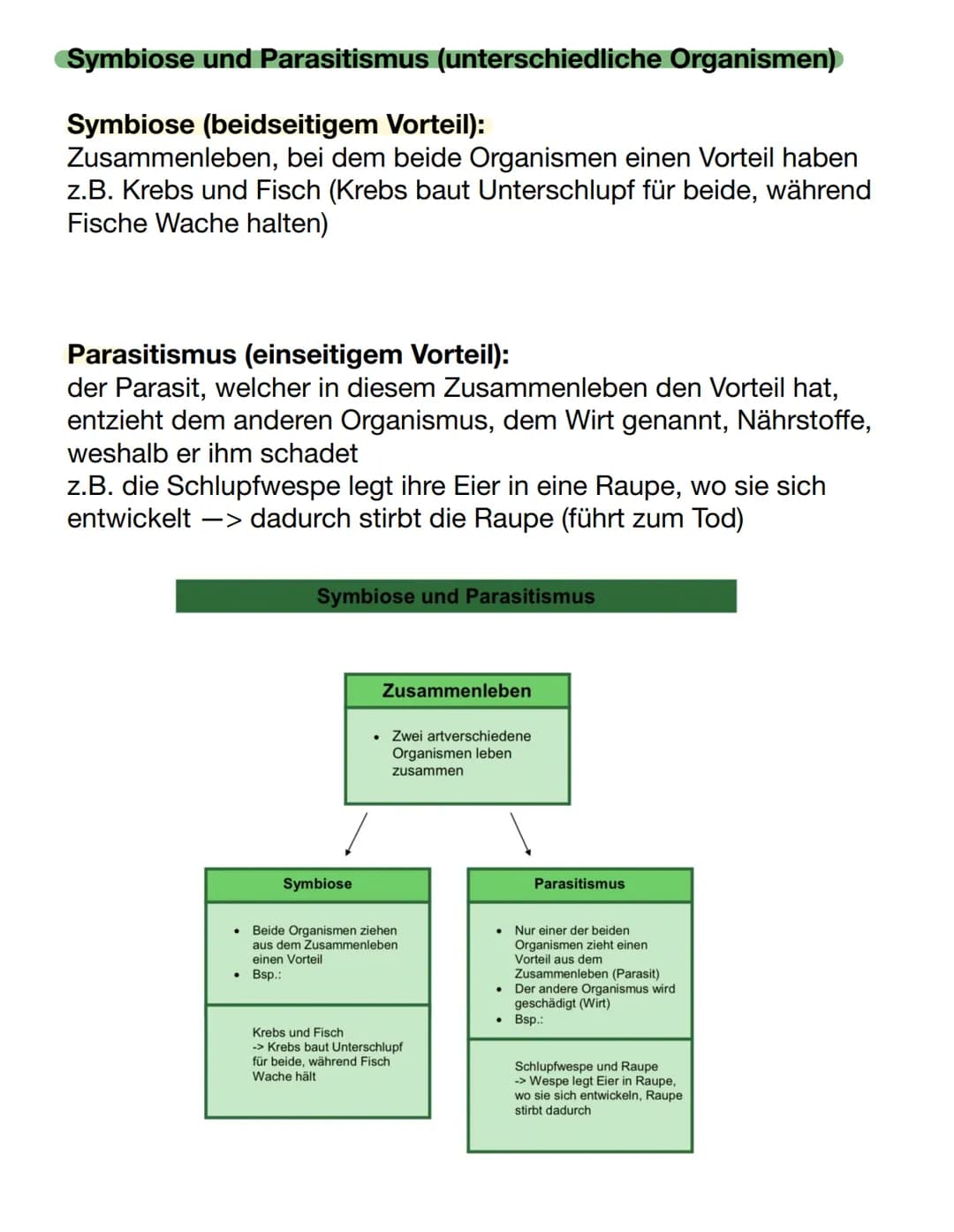 Definition Ökologie:
Wechselwirkungen zwischen einem Organismus und ihrer Umwelt
Biotop - Lebensraum
abiotische Faktoren - unbelebte Natur (