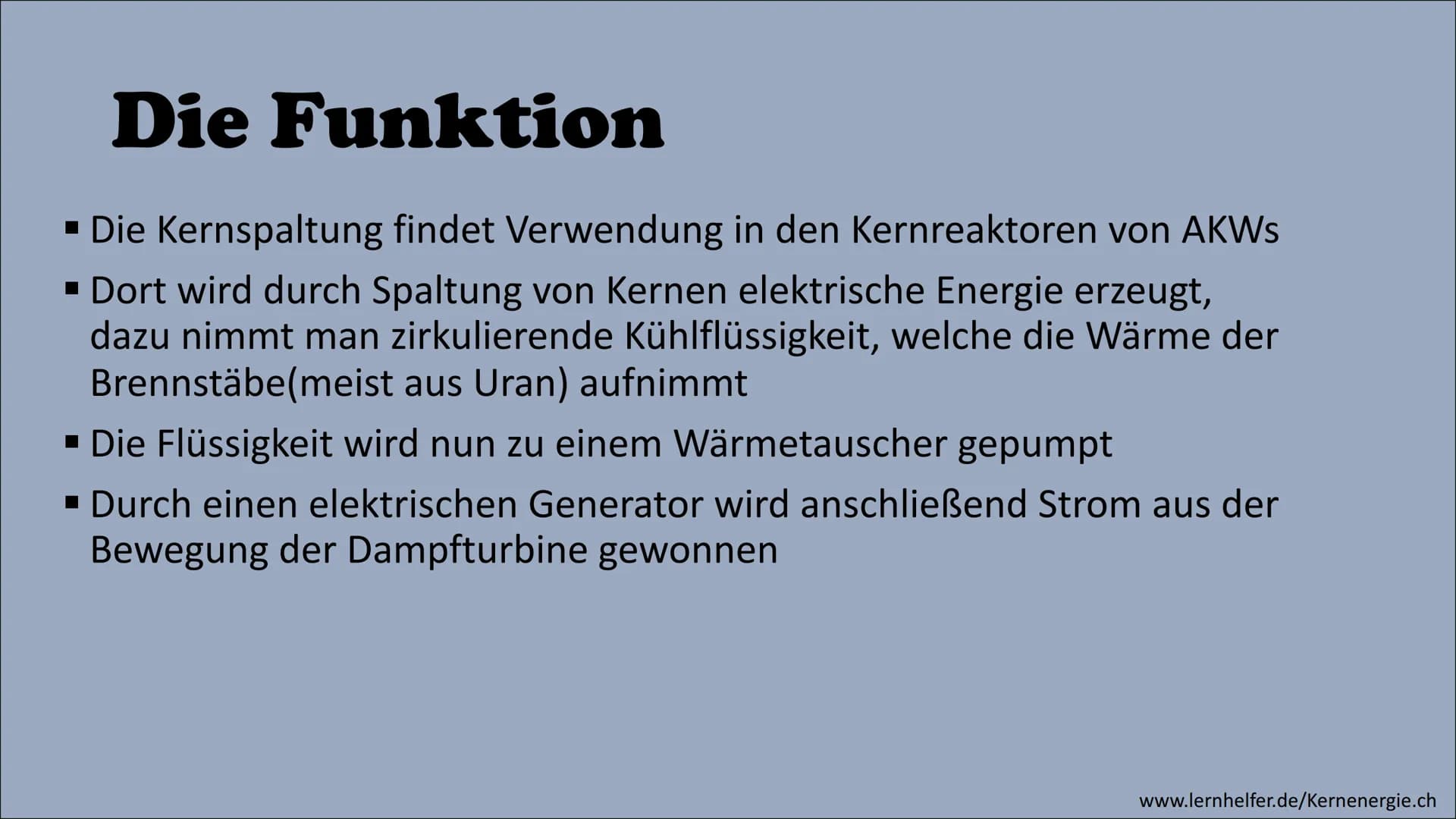 f
88
01:09 Atomkraftwerke-AKW
EXIT ONLY
CAUTION
SEVERE TIRE
DAMAGE
DO NOT ENTER
(Aufbau und Funktion) 0.000 AGENDA:
■
Allgemeines über
Atomk