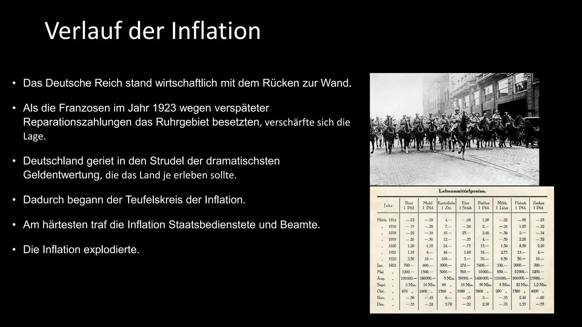 Die Hyperinflation 1923
ullstein bild
Name Inhaltsverzeichnis
Ursprung/Vorgeschichte der Hyperinflation 1923
Verlauf der Inflation
• Gewinne