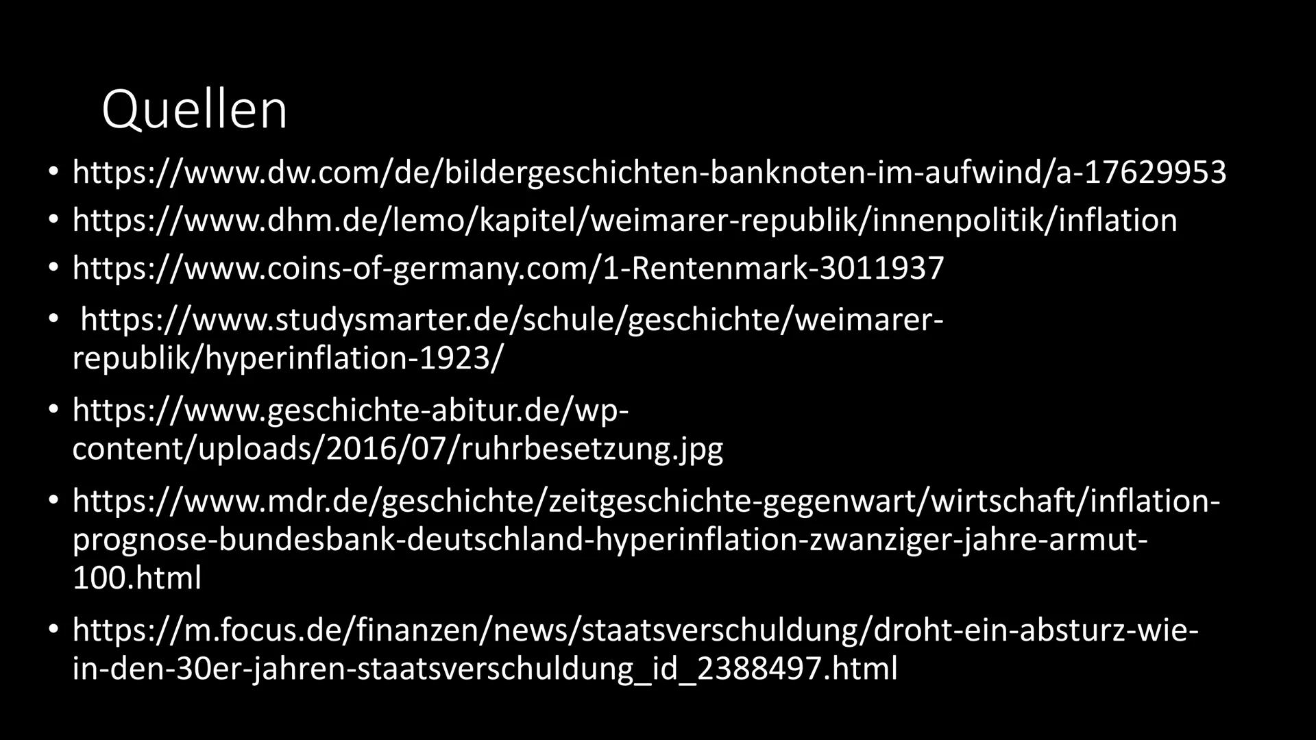 Die Hyperinflation 1923
ullstein bild
Name Inhaltsverzeichnis
Ursprung/Vorgeschichte der Hyperinflation 1923
Verlauf der Inflation
• Gewinne