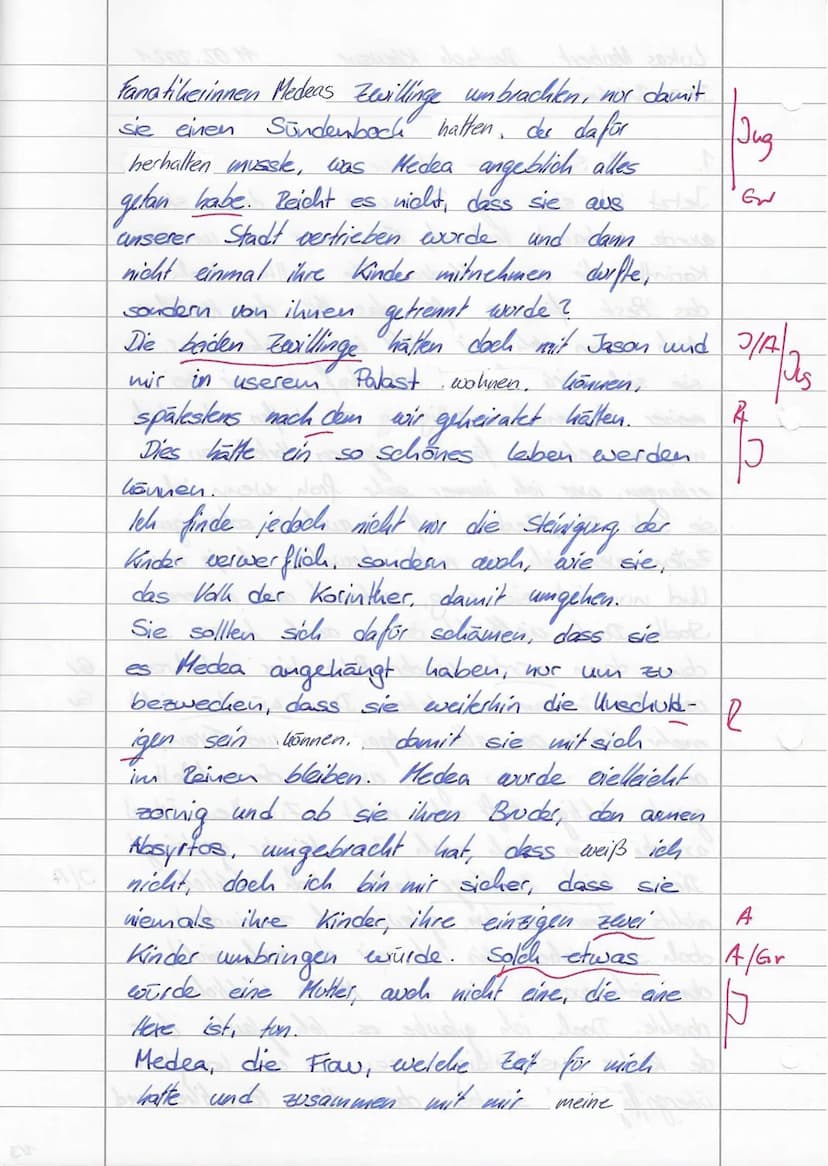 2. Klausur - Leistungskurs Deutsch - 11/1
Thema: C. Wolf: Medea.Stimmen - Gestaltendes Interpretieren
11.02.2021
Erlaubtes Hilfsmittel: Wört