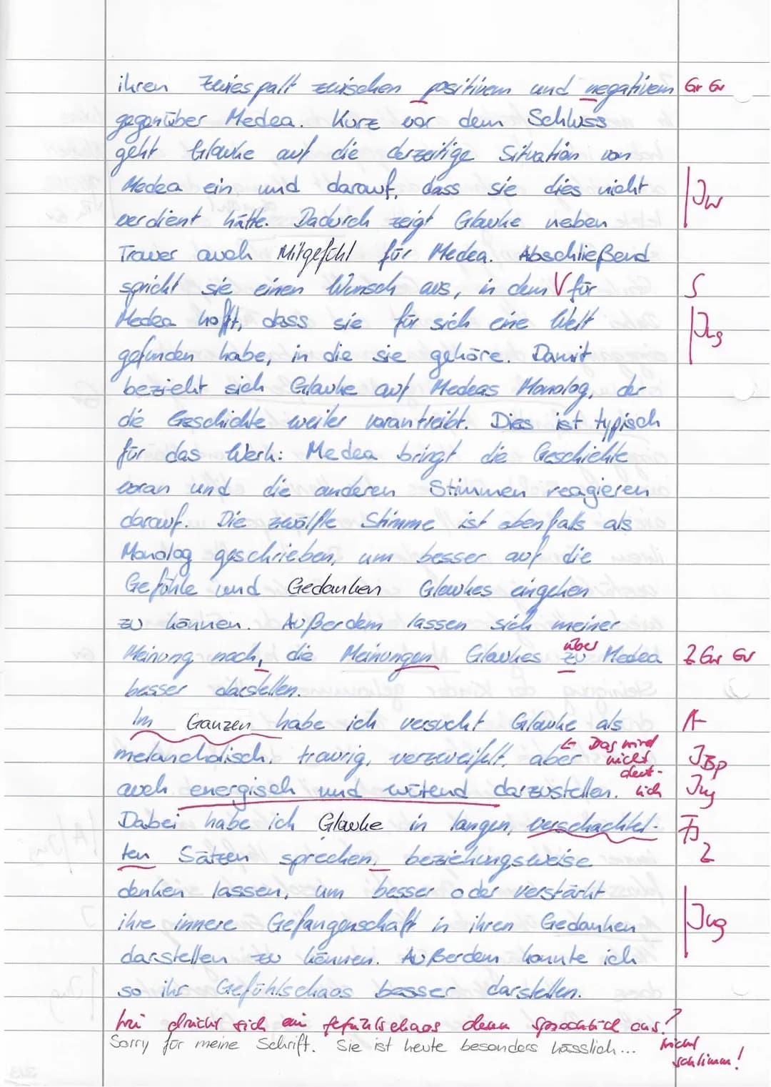 2. Klausur - Leistungskurs Deutsch - 11/1
Thema: C. Wolf: Medea.Stimmen - Gestaltendes Interpretieren
11.02.2021
Erlaubtes Hilfsmittel: Wört