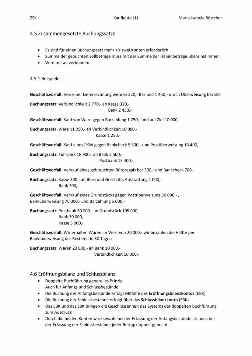 2022
SSK Klausur 1
Zusammenfassung
Böttcher, Maria-Isabele SSK
Inhalt
2. Inventur
1. Aufgaben der Buchführung.
1.1 Buchführung als Instrumen