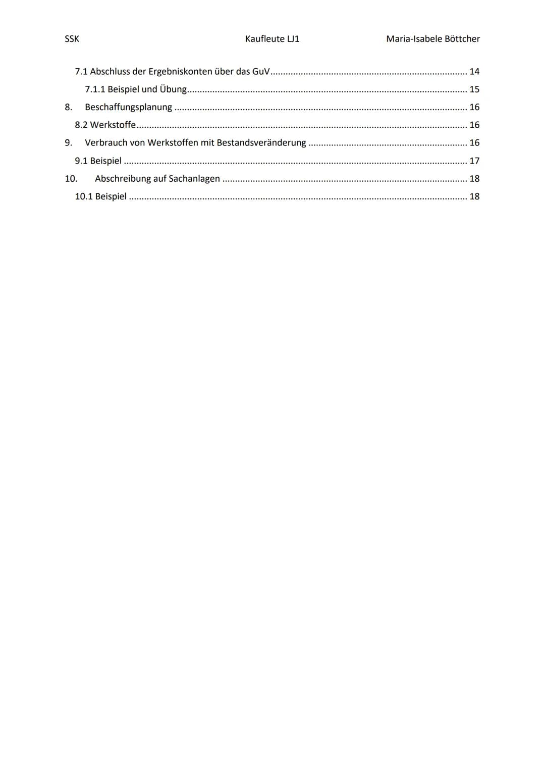 2022
SSK Klausur 1
Zusammenfassung
Böttcher, Maria-Isabele SSK
Inhalt
2. Inventur
1. Aufgaben der Buchführung.
1.1 Buchführung als Instrumen