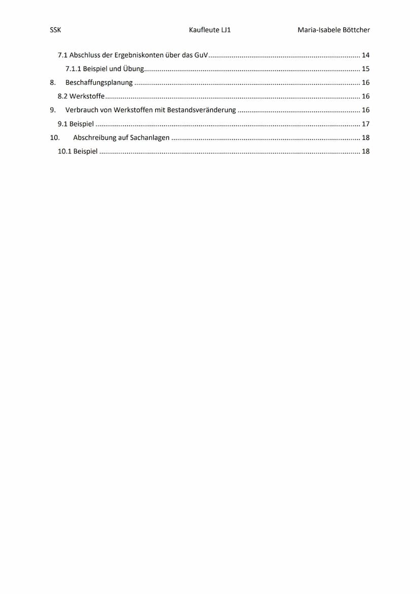 2022
SSK Klausur 1
Zusammenfassung
Böttcher, Maria-Isabele SSK
Inhalt
2. Inventur
1. Aufgaben der Buchführung.
1.1 Buchführung als Instrumen