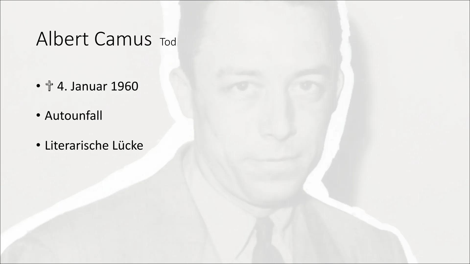 # Albert Camus

---

# Und die Ethik des Absurden

Finn und Marie # Inhaltsverzeichnis

*   Biografie von Albert Camus
    I. Leben
    II. 