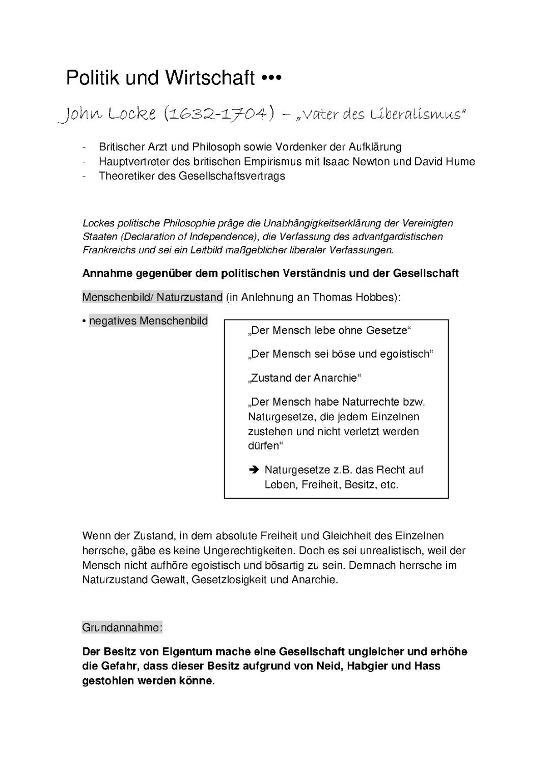 Unabhängigkeitserklärung USA und Gewaltenteilung einfach erklärt für Kids