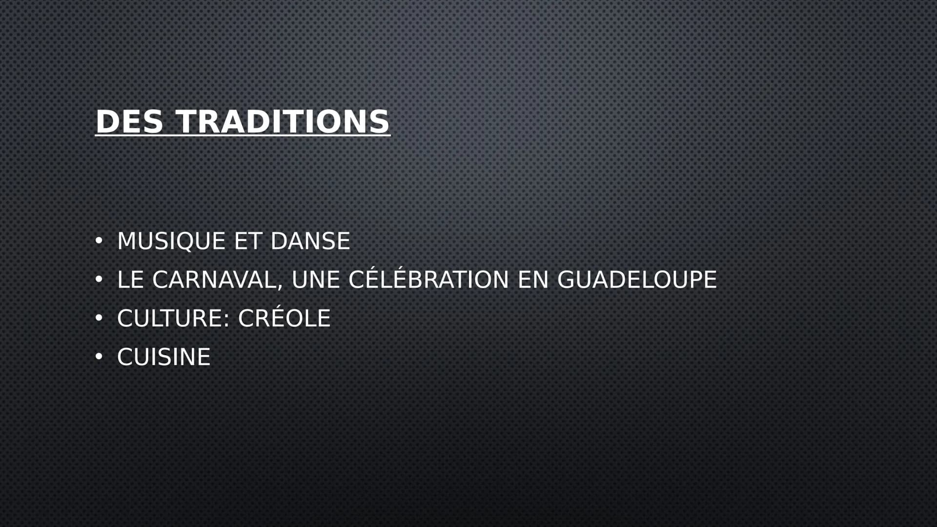 GUADELOUPE
UNE RÉGION EN FRANCE DES INFORMATIONS GÉNÉRALES
LANGUE OFFICIELLE: FRANÇAIS
LE NOMBRE D'HABITANTS: 387.629 (2018)
• LIEU PRINCIPA