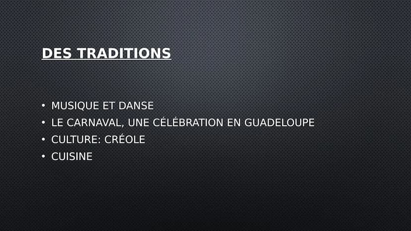 GUADELOUPE
UNE RÉGION EN FRANCE DES INFORMATIONS GÉNÉRALES
LANGUE OFFICIELLE: FRANÇAIS
LE NOMBRE D'HABITANTS: 387.629 (2018)
• LIEU PRINCIPA
