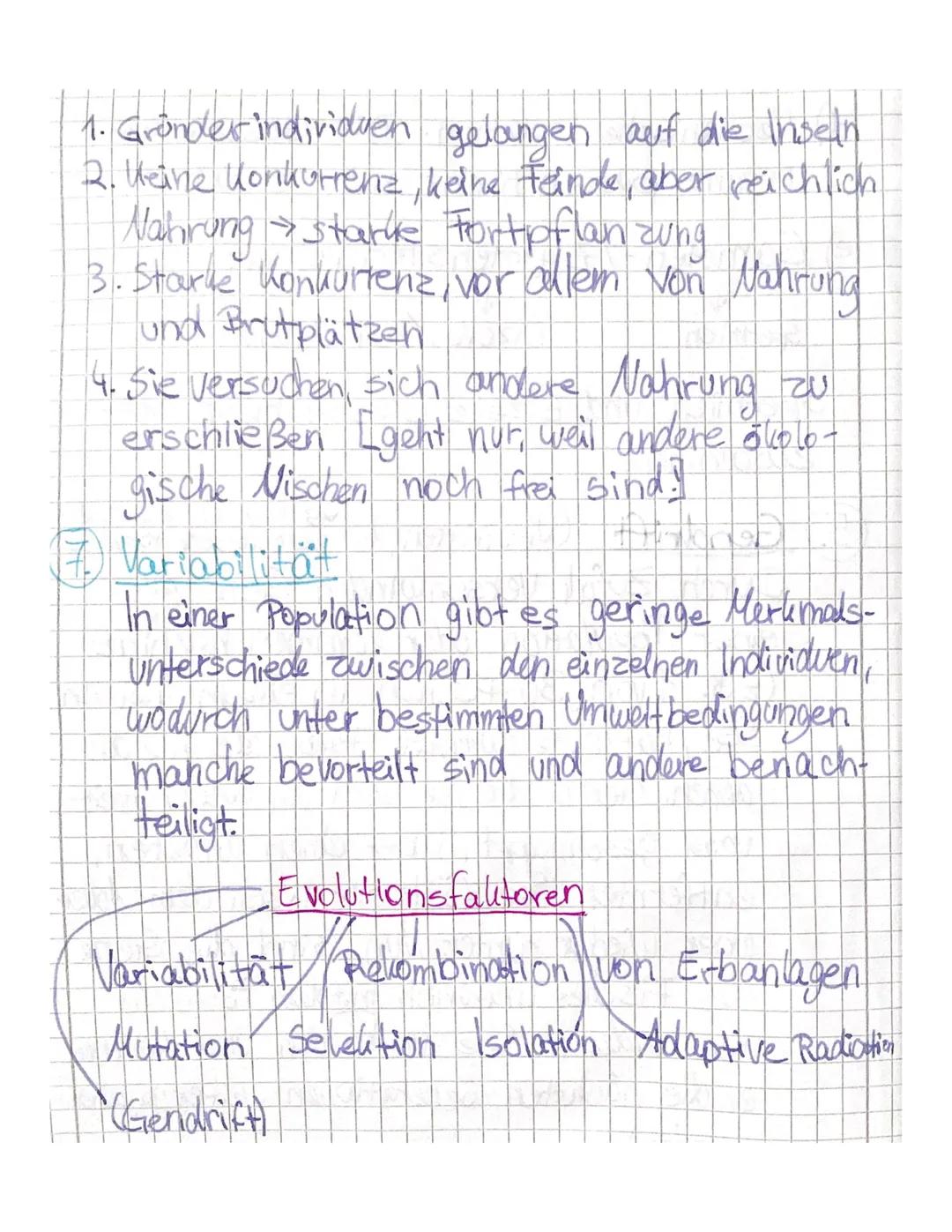 Evolutionsfaltoren
Selektion
Relombination von Erbanlagen
↳sexuelle Fort pflanzung mit Nicht- Verwandten
↳ Zufällige Verteilung der Chromoso