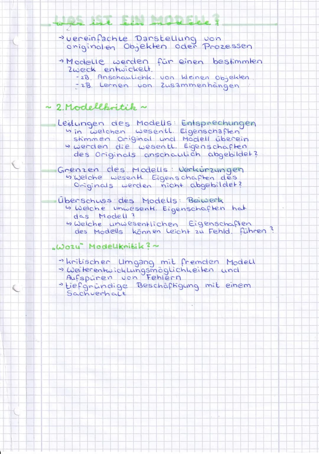 K
C
2
→vereinfachte Darstellung von
originalen Objekten oder Prozessen
→ Modelle werden für einen bestimmten
Zweck entwickelt.
-2B Anschauli