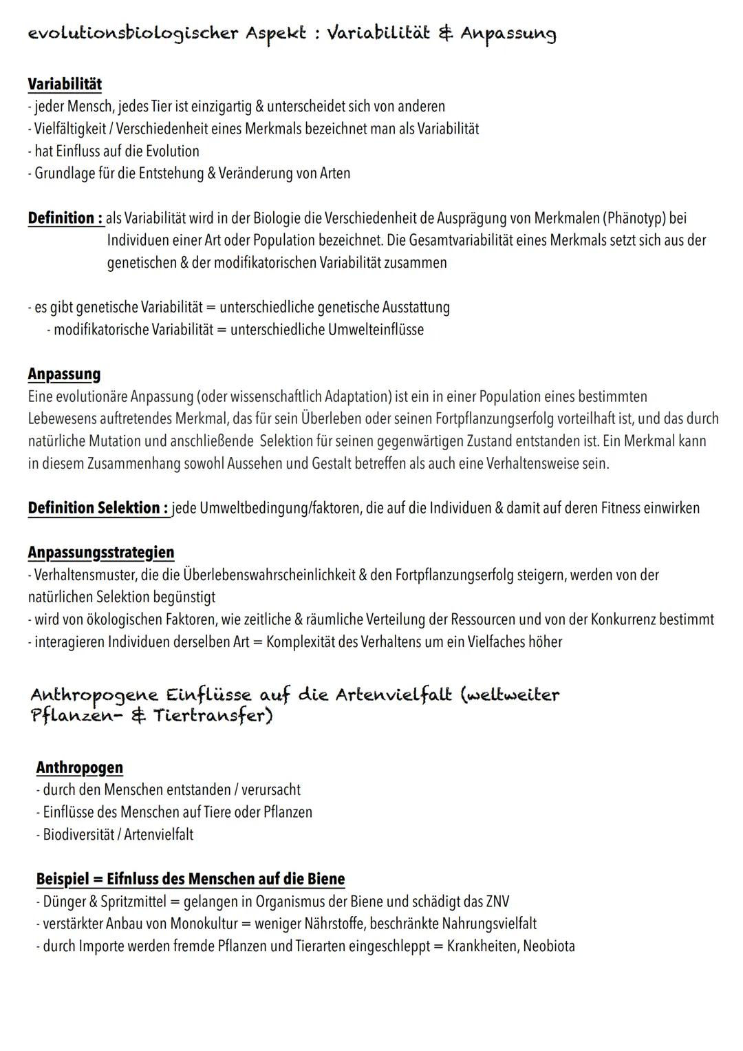 Q2
Ökologie BIOLOGY Abitur Checkliste - Themenübersicht
Strukturierung von Ökosystemen an einem Beispiel
abiotische Faktoren und deren Einfl