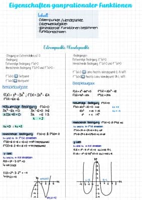 Know Eigenschaften ganzrationaler Funktionen thumbnail