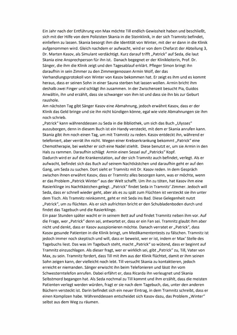 ● Autor - Sebastian Fitzek
Er wurde 1971 in Berlin geboren und ist dort
aufgewachsen. Seit der Veröffentlichung von ,,Die
Therapie" im Jahr 