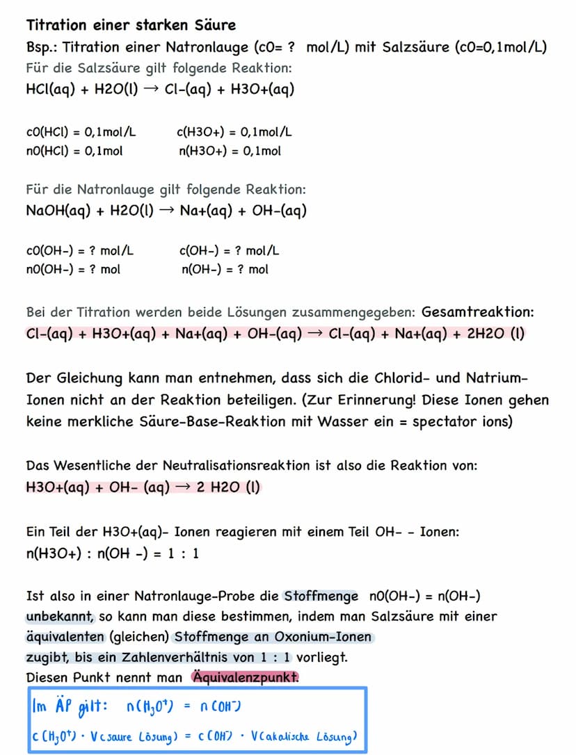 3.1 Säure-Base-Theorie nach Brönsted
Leitet man Chlorwasserstoff in Wasser entstehen hydratisierte Ionen:
8
ICL - H
H-Brücke
+
H-Brücke
Chlo
