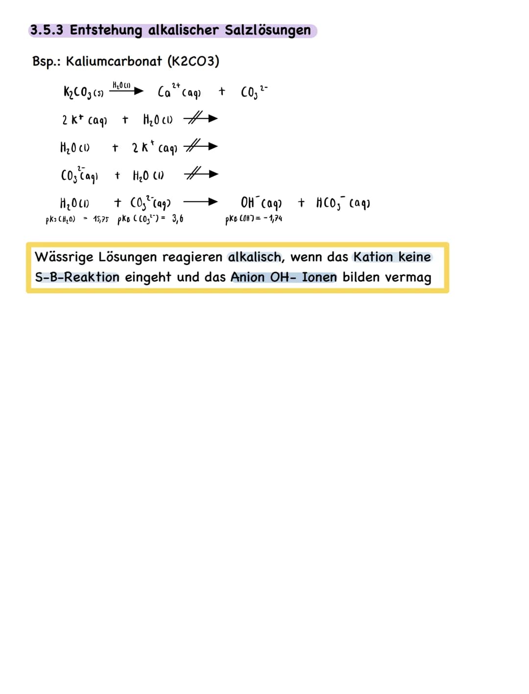 3.1 Säure-Base-Theorie nach Brönsted
Leitet man Chlorwasserstoff in Wasser entstehen hydratisierte Ionen:
8
ICL - H
H-Brücke
+
H-Brücke
Chlo