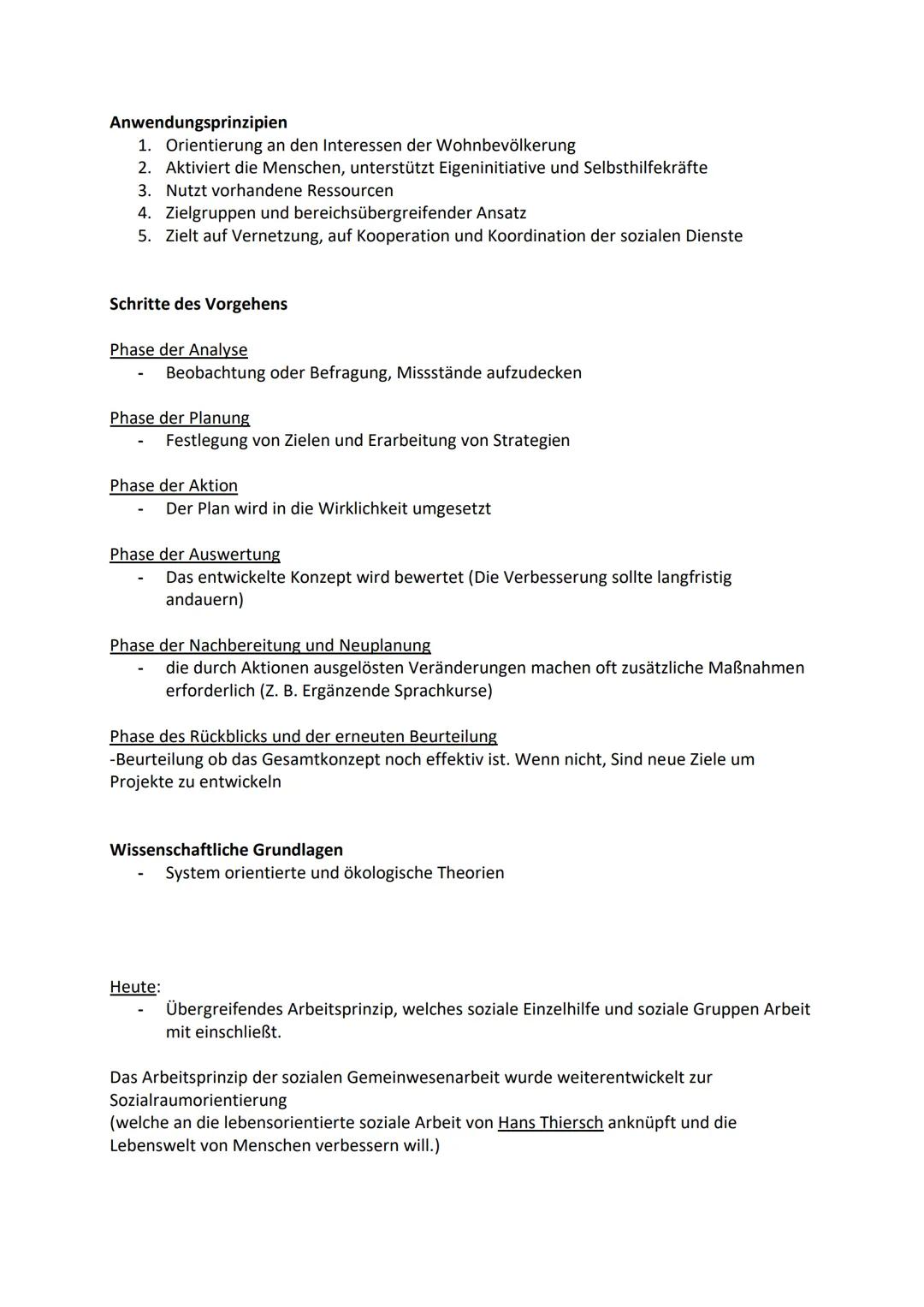 Aufgabe Sozialer Arbeit
Soziale Arbeit soll helfen, unterschiedliche Notsituationen individueller und sozialer Art zu
bewältigen und zu verh