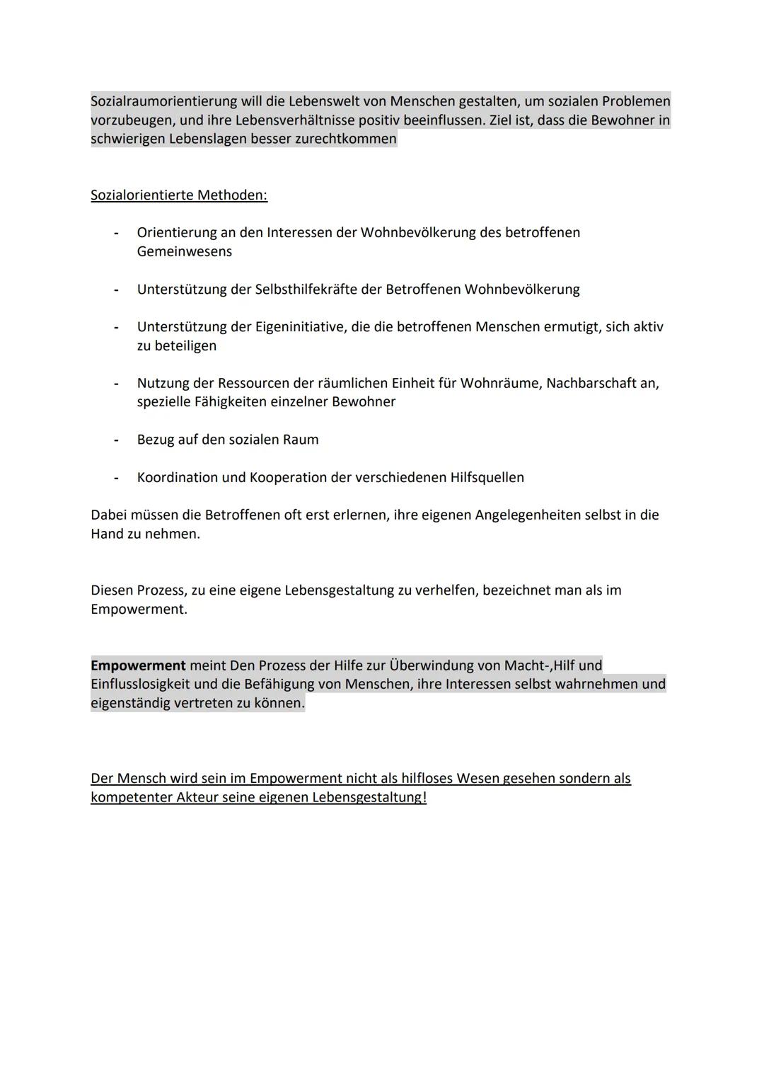 Aufgabe Sozialer Arbeit
Soziale Arbeit soll helfen, unterschiedliche Notsituationen individueller und sozialer Art zu
bewältigen und zu verh