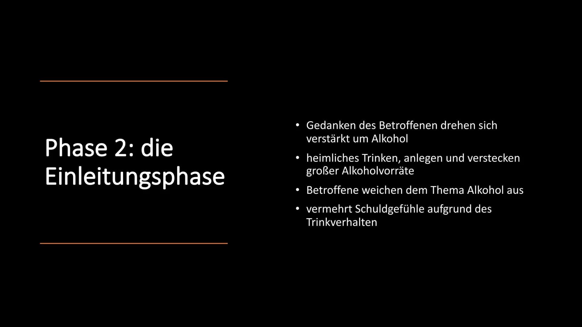 Alkoholsucht Gliederung
Ursachen
Ab wann gelte ich als abhängig?
• Entstehung der Sucht
●
• Das Belohnungssystem
Das 4-Phasen-Modell nach Je