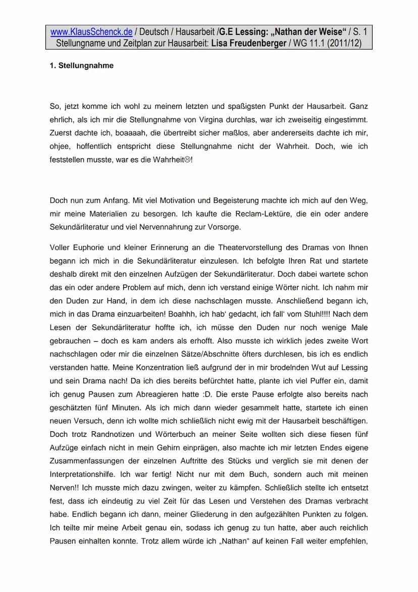 www.KlausSchenck.de / Deutsch / WG 11 / Literatur /
Johann Wolfgang Goethe: „Die Leiden des jungen Werther"
Andreas Neckermann: Literaturhau