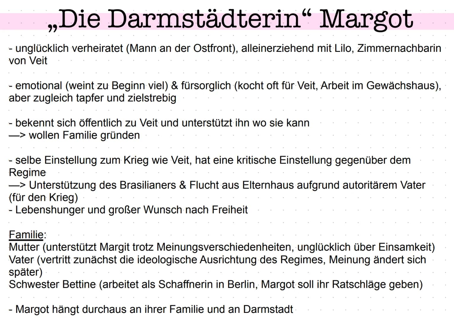 Protagonist: Veith Kolbe
- 23 Jahre, wird im Krieg verwundet & komme zur Erholung nach Mondsee
- Zur Beginn durch den Krieg sehr erschöpft u