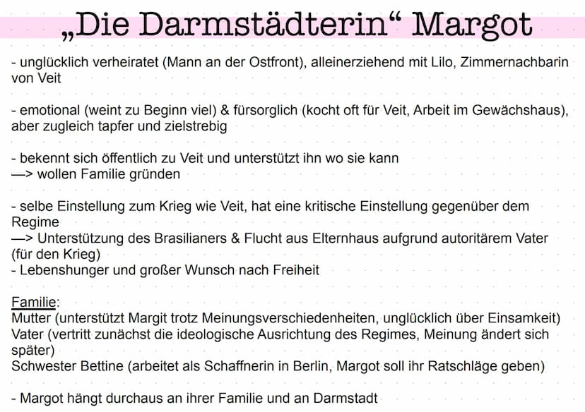 Protagonist: Veith Kolbe
- 23 Jahre, wird im Krieg verwundet & komme zur Erholung nach Mondsee
- Zur Beginn durch den Krieg sehr erschöpft u