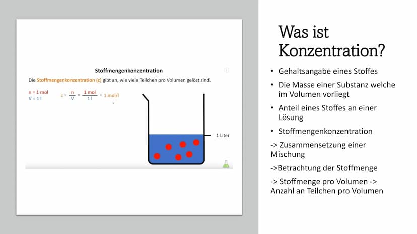 Bürettenhalter.
Bürette mit Lösung bekannter Konz.
in ml
Die Konzentration einer Säure
bestimmen mithilfe der Titration
Ein Referat von Jana