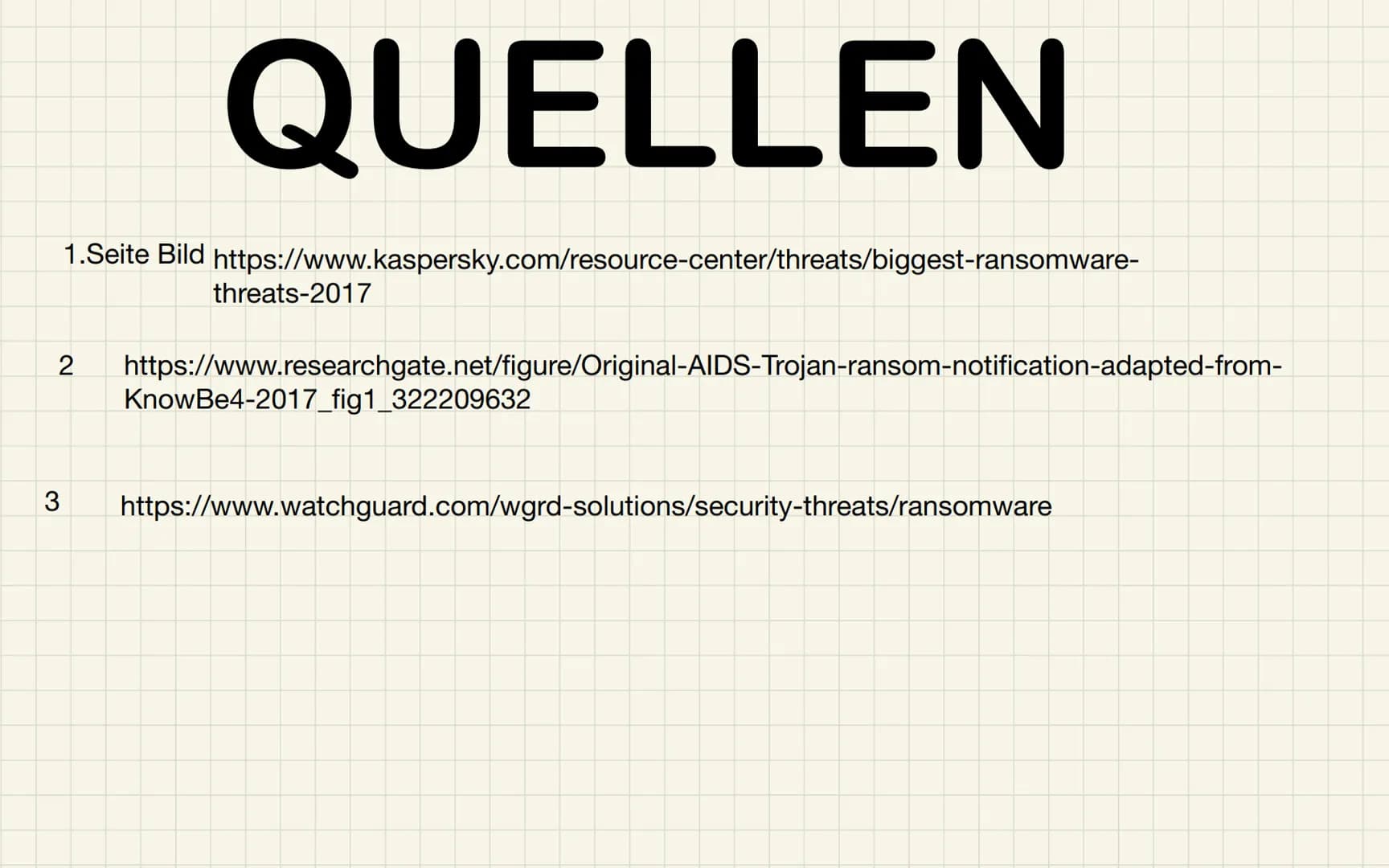 Ransomware
Themen in der Präsentation
Was ist Ransomware ?
Beispiele Fur Ranso
KANSOM!
Der Ursprung der Ransomware
Your files have Was ist R