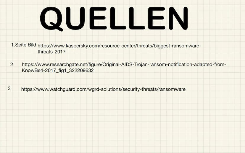 Ransomware
Themen in der Präsentation
Was ist Ransomware ?
Beispiele Fur Ranso
KANSOM!
Der Ursprung der Ransomware
Your files have Was ist R