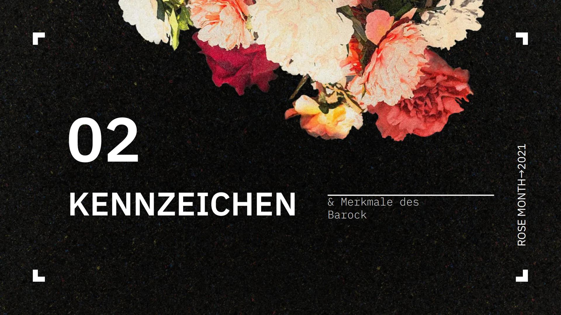 r
Barock
-Kunstepoche
Kunstpräsentation
Klasse 10e
1
Annemarie Stella Kerstin Hebert GLIEDERUNG
1. Definition der Renaissance
2. Kennzeichen