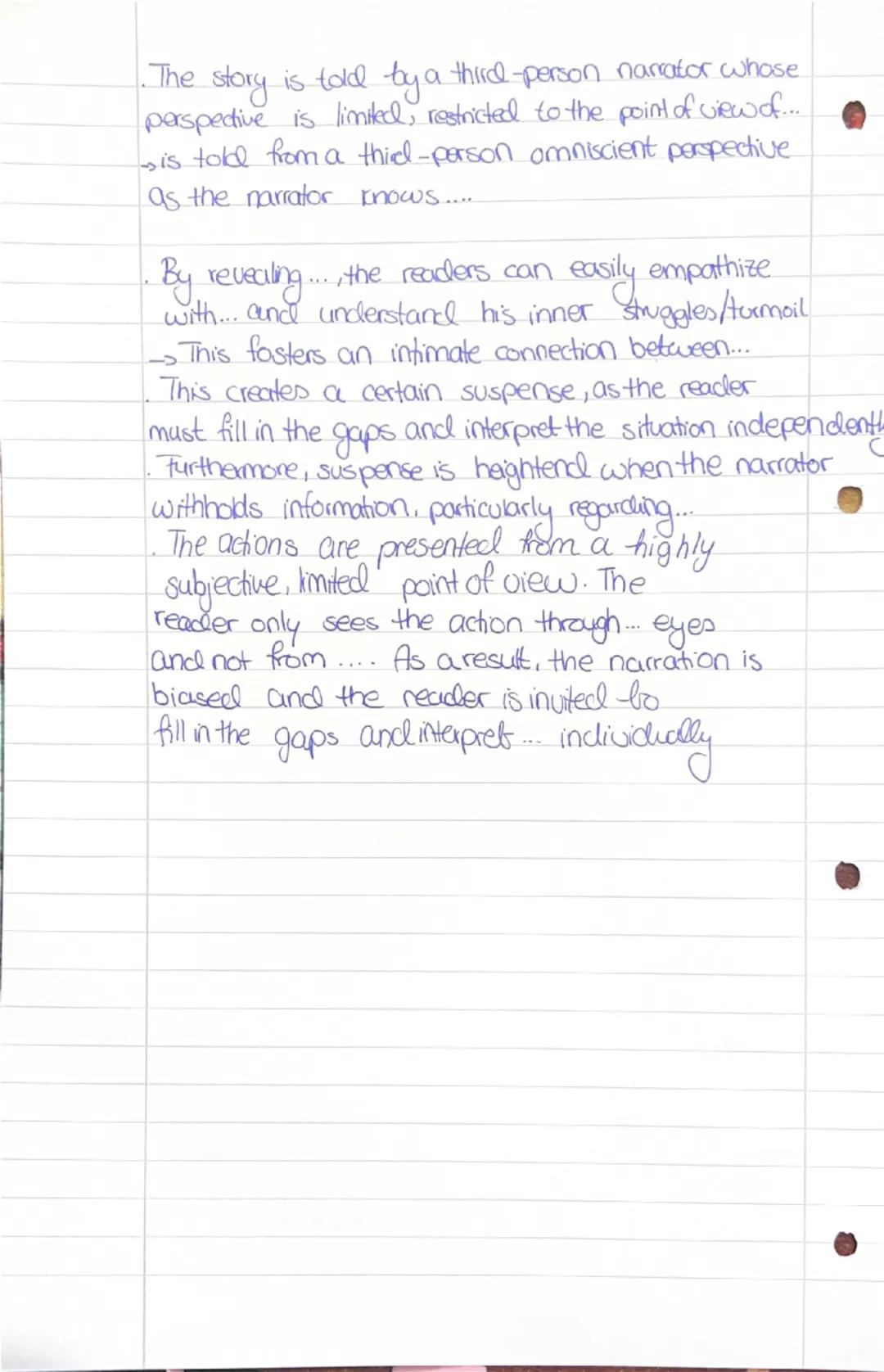 ## Formulierungshilfen (Summary) - fiction

- The given extract from the novel ", written
by... and published in..., deals with.
- The given