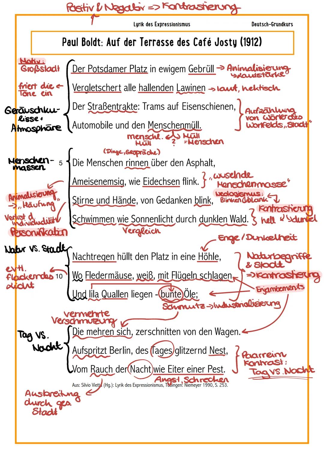 Notiv:
Großstadt
friert die
Tone ein
Geräuschku-
lisse+
Atmosphäre
Animalisierung
→ Häufung
(1
Verlust di
(1
Positiv & Negabir => Kontrastie