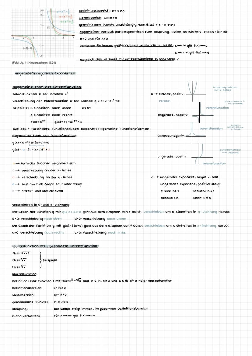 Lineare Funktionen:
Eine Funktion f mit f(x) = mx +b und m. b € R heißt lineore Funktion. Ihr Graph
ist eine Gerade. Der y-Achsenabschnitt b