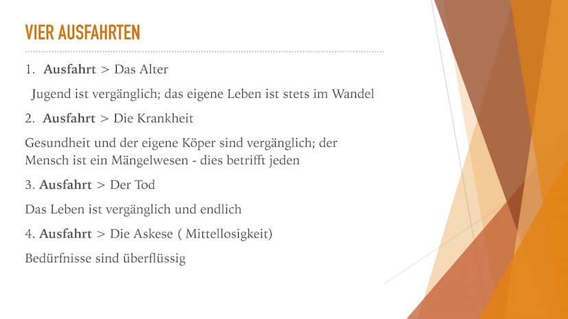 Buddhismus
Von: Liona Ache und Hanne Witschel INHALTSVERZEICHNIS
➤ Buddhas Leben
➤ Vier Ausfahrten
➤ Lehre des Buddhas
➤ Vier edlen Wahrheit