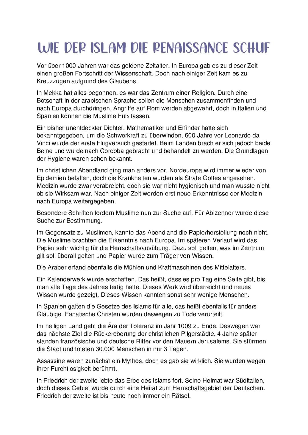 Wie islamische Gelehrte und arabische Erfinder das goldene Zeitalter des Islam prägten