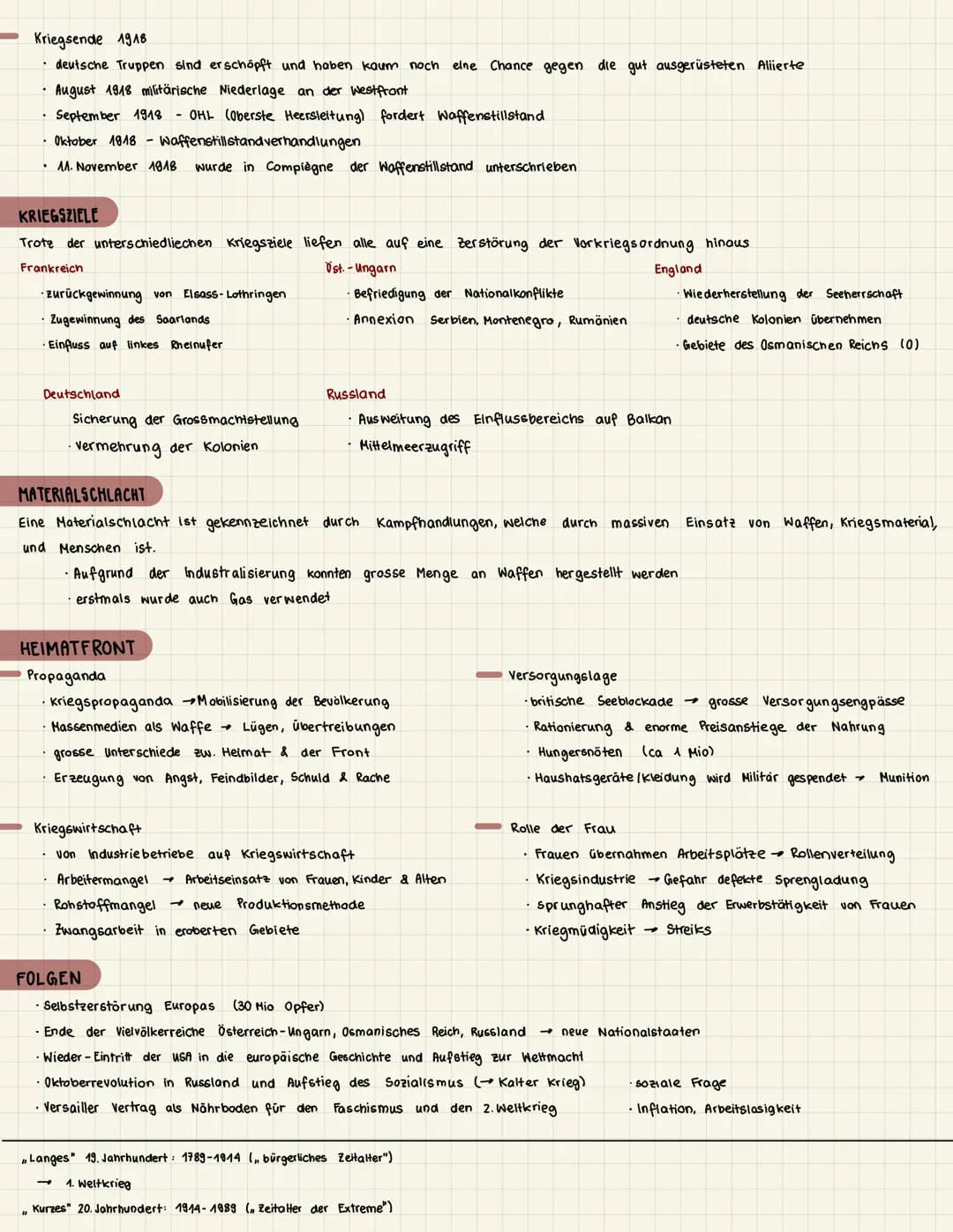 1914-1918
URSACHEN
Pulverfass Balkan
Kolonialpolitik
Nationalismus
Imperialismus
22. Juli
· 28. Juli
-Schieffenplan von DE
Ziel:
Plan:
VERLA