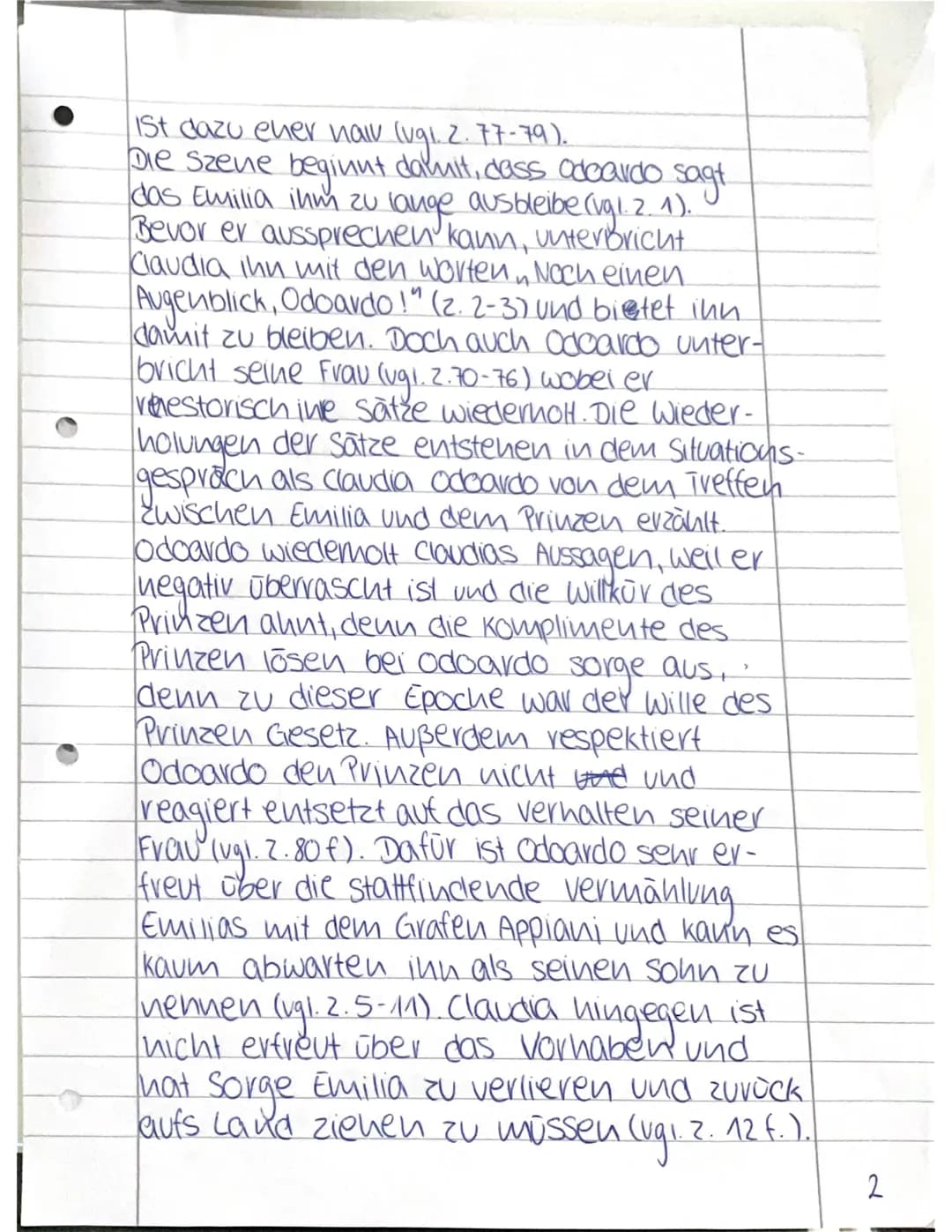Analyse Emilia Galotti (2,4) 5.40141
0 Das in fünf Aufzügen aufgeteilte Traver-
Spiel, Emilia Galotting von JG. 6. Lessing
E.
wurde im Jahr 