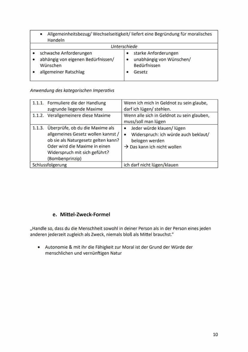a) Aristoteles
Induktion → Aristoteles
Vom Einzelnen zum Allgemeinen
Teleologisches Prinzip
Tugend
a. Tugendlehre
Mündliche Abiturprüfung Et