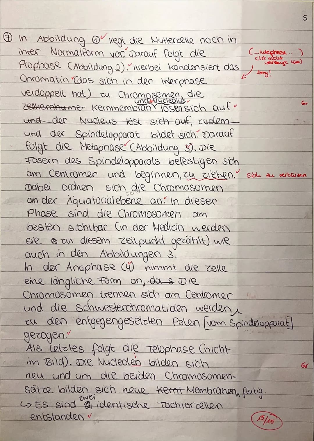 7
Ea/Biologie
Name:
Marie
1. Biologieklausur: Zellbiologie
Bearbeitungszeit: 90 min
Es sind keine Hilfsmittel zugelassen.
Zelltypen und Zell