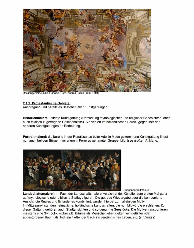 Barock (1600 -1789)
Aus dem portugisischem ,,barucca" abgeleitet, bedeutet ,schiefrunde Perle", bezeichnet aber auch
„grotesk, verdreht und 