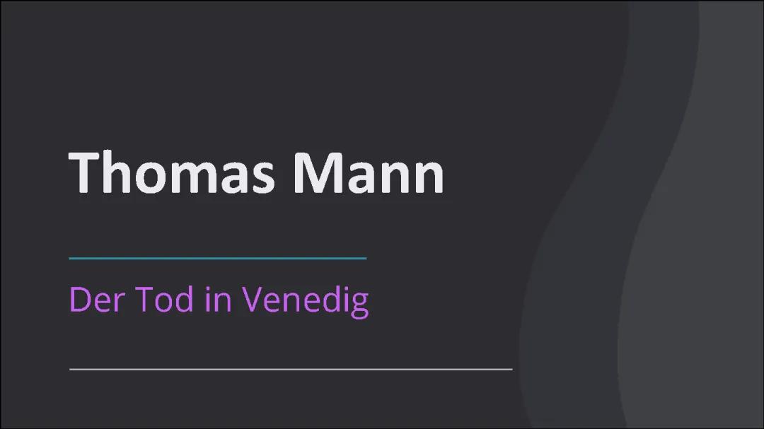 thomas mann