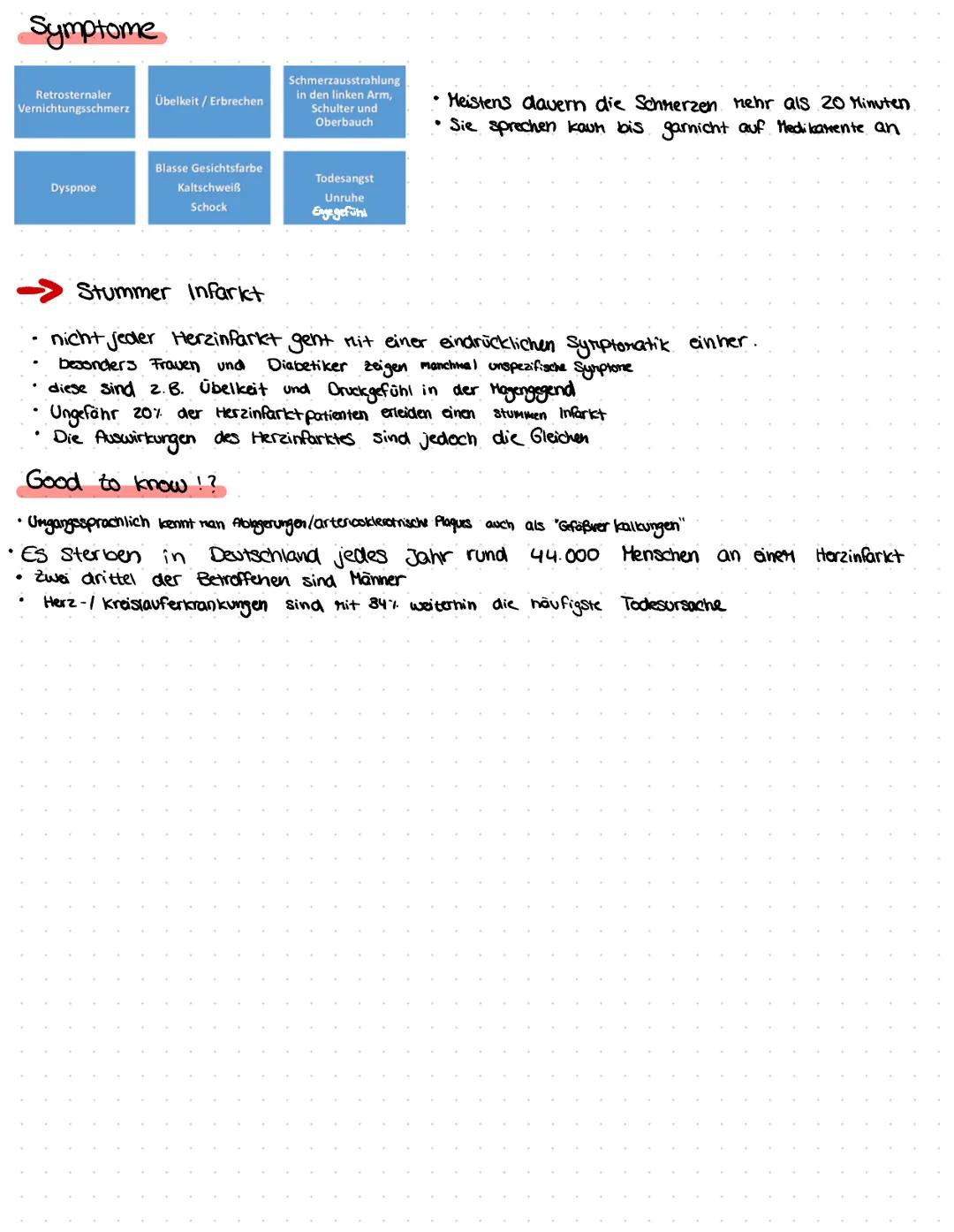 # Herzinfarkt

Definition

Der Herzinfarkt ist eine Komplikation der koronaren Herzkrankheit
und wird durch ein verschlossenes Herzkranzgefä