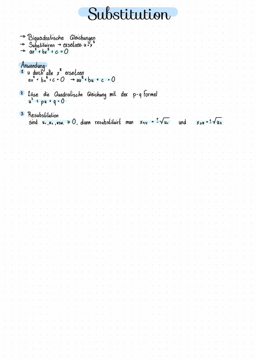 Definitions- und Wertemenge
Definitionsmenge
Die Definitionsmenge gibt an, welche Werte man in die Funktion (für das x) einsetzen darf. Alle