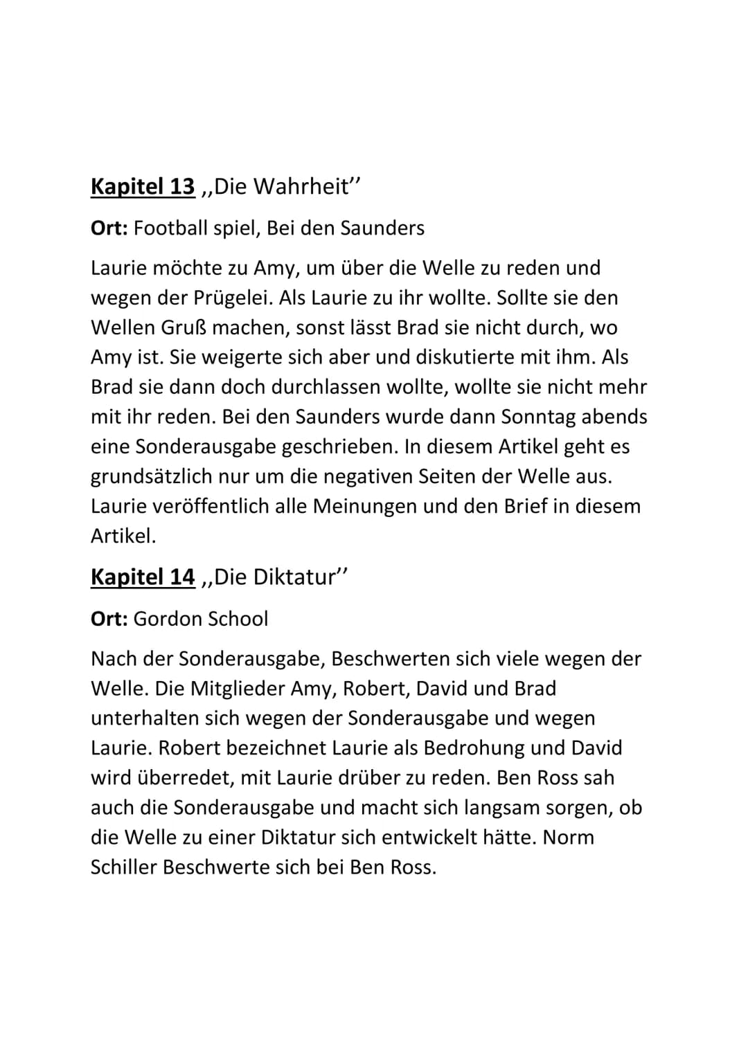 Die Welle....
Inhalt:
1.
2.
3.
4.
Autor
Silvan Altun
Kapitelzusammenfassungen
Der Film
Meine Meinung
DIE WELLE Autor
Der Autor von der Welle