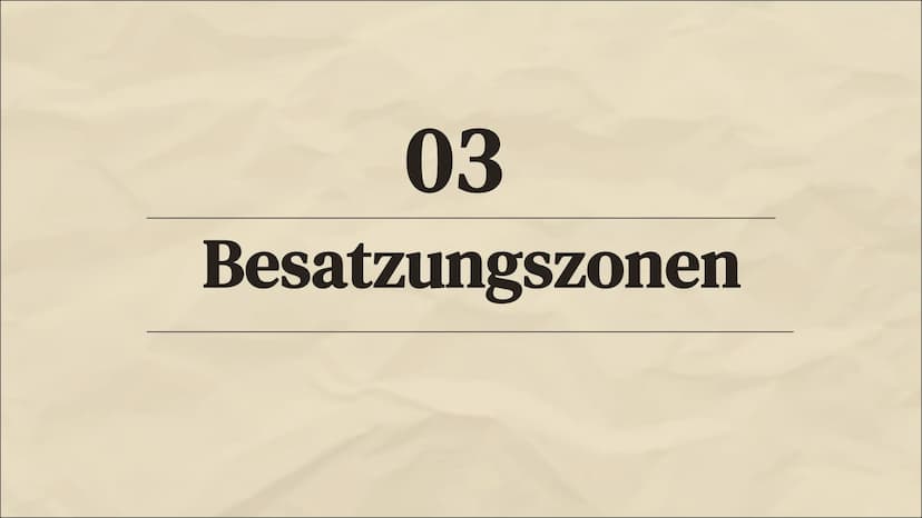 Entnazifizierung 01
Definition
Themen
02
Ziele
04
Entnazifizierungsschlussgesetz
03
Besatzungszonen
05
Probleme 01
Definition Definition
Pol