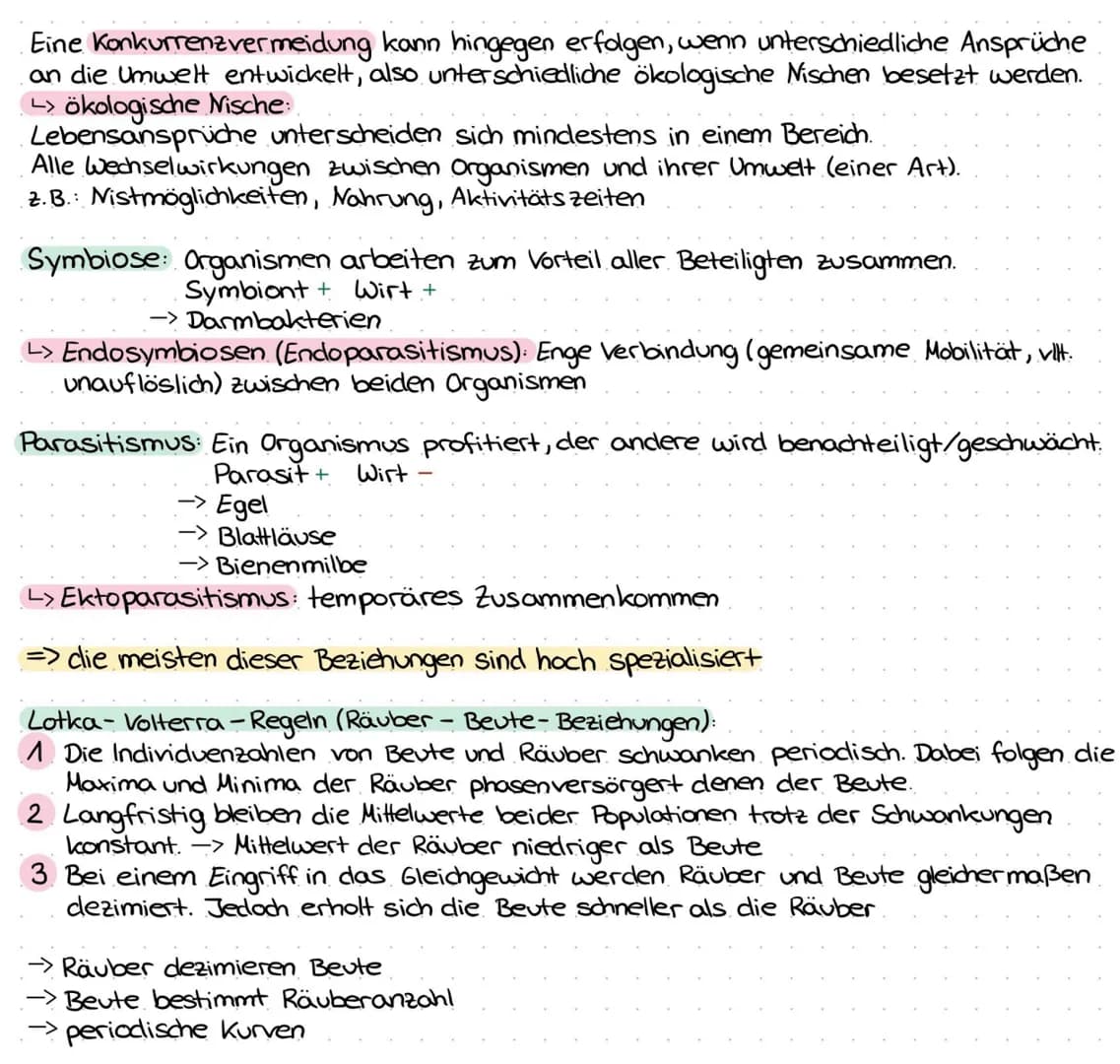 BIOTISCHE FAKTOREN
-> Artgenossen, Feinde, Nahrungspflanzen, Krankheitserreger, Parasiten, artfremde
Nahrungskonkurrenz etc.
intraspezifisch