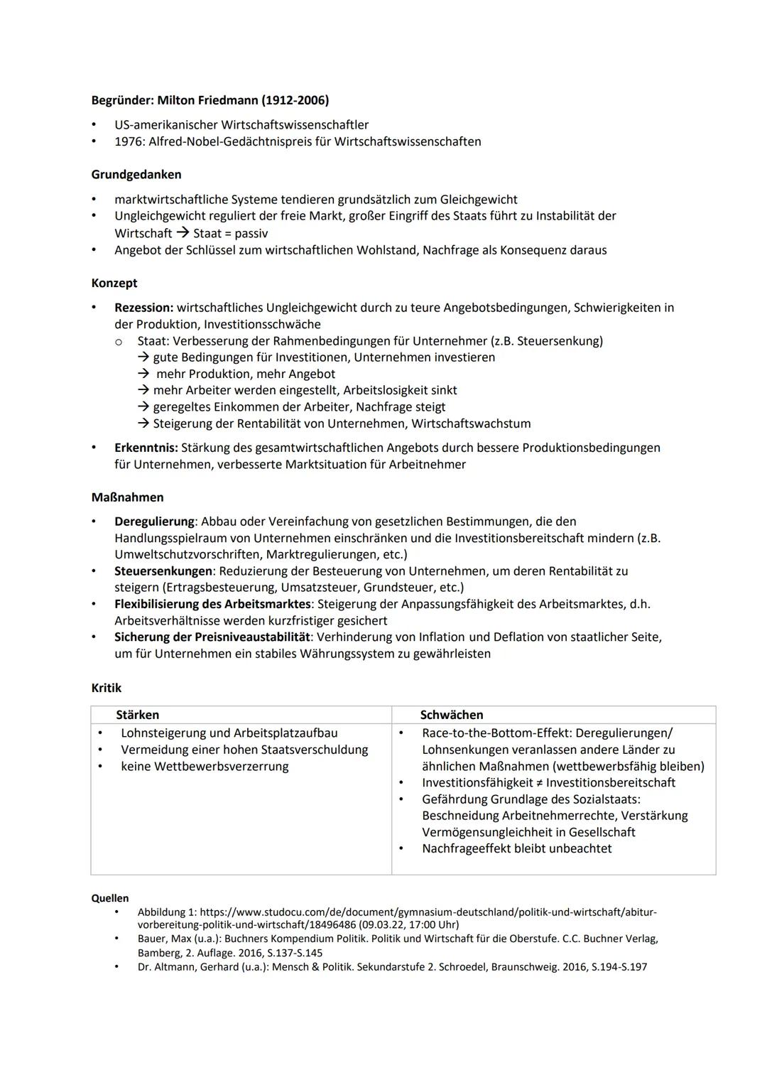 # Wirtschaftspolitische Theorien: Nachfrage- und Angebotstheorie

Wirtschaftspolitische Theorien

- ... liefern theoretische Grundlagen für 